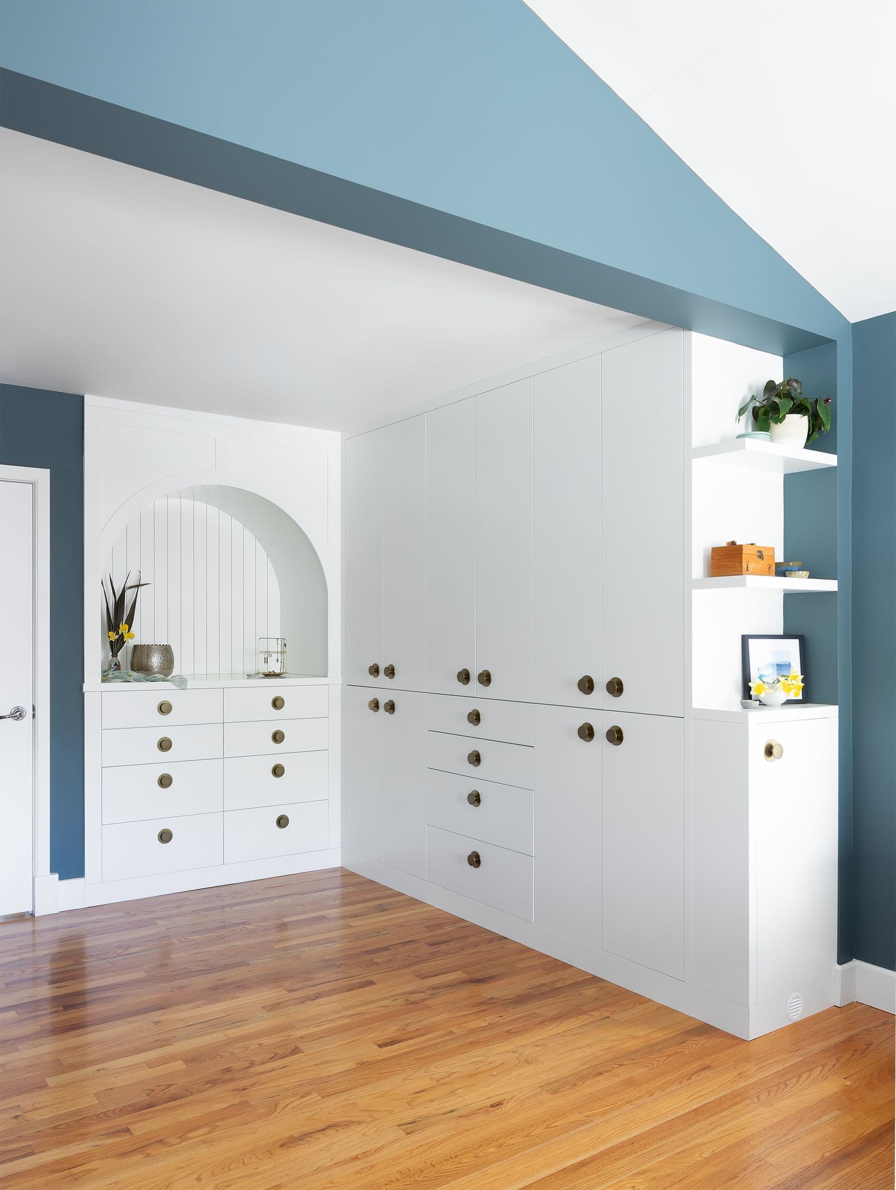 The Blue Mudroom — the result